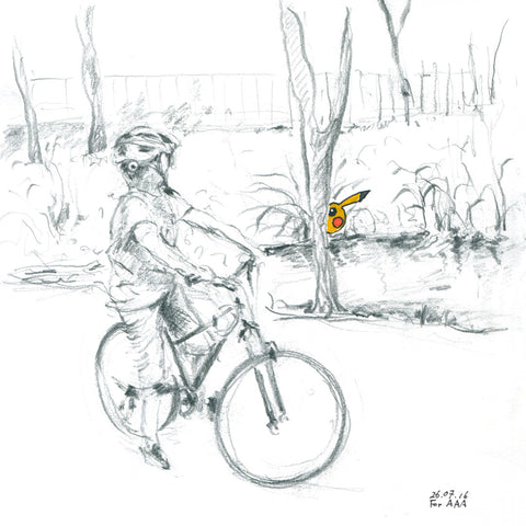 Child on a Bike