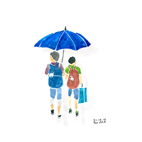 Umbrella (Rainy Day Walk)